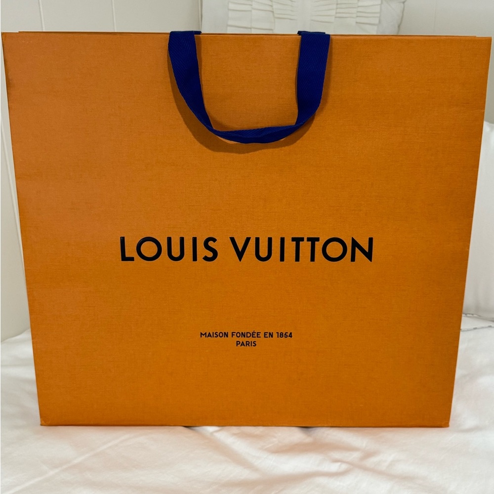 Empty Louis Vuitton Shopping/Gift Bag